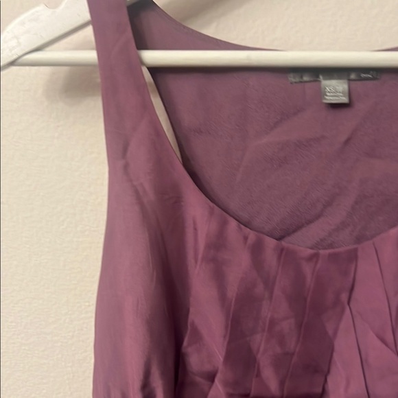 Forever 21 burgundy Sleeveless Pleated Tank Top - Picture 5 of 8